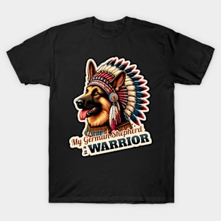 German Shepherd Indian T-Shirt